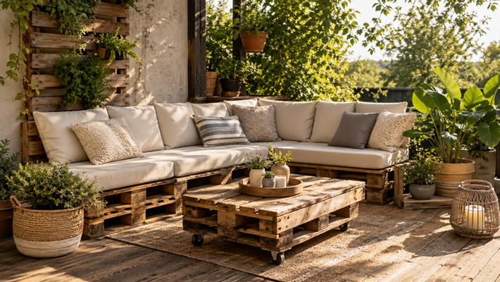 Ideas para dar una segunda vida a tus muebles de exterior